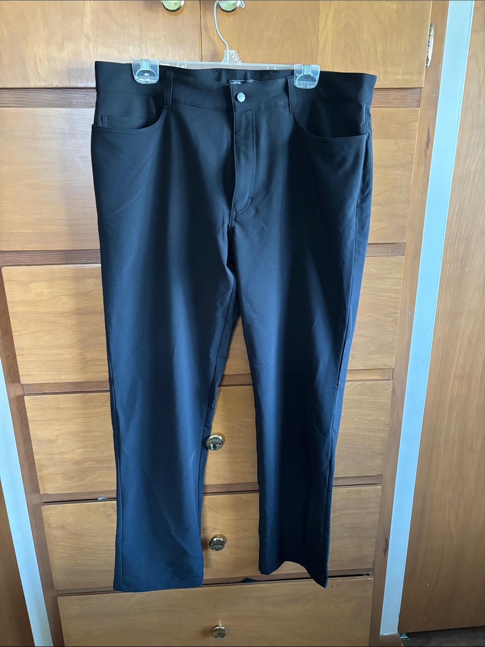 Callaway Men's Black Chinos